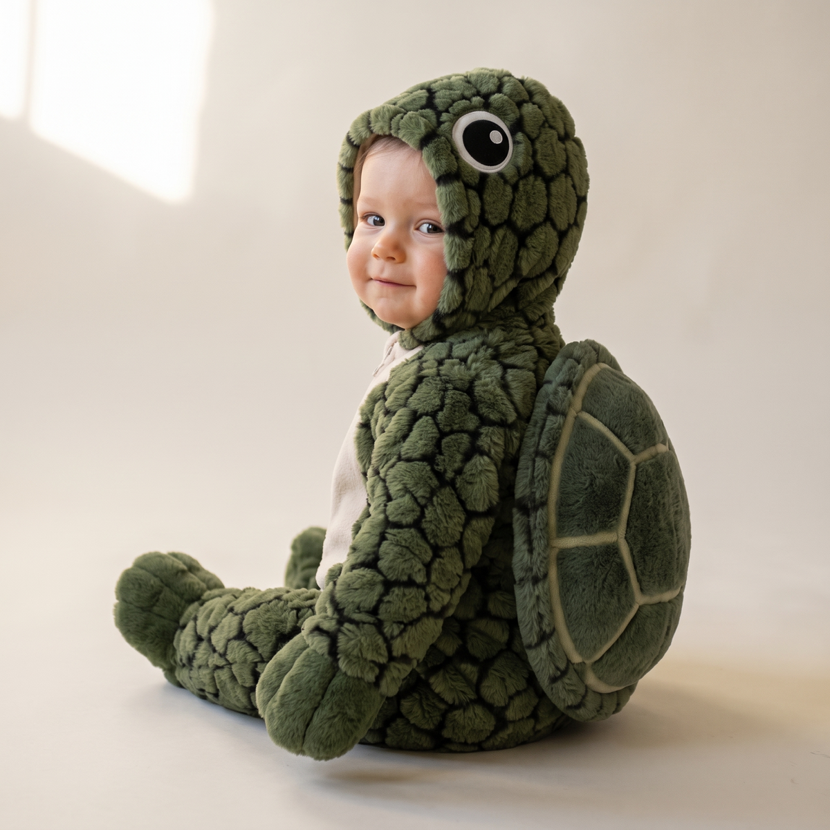 Shelly - Hooded Turtle Onesie