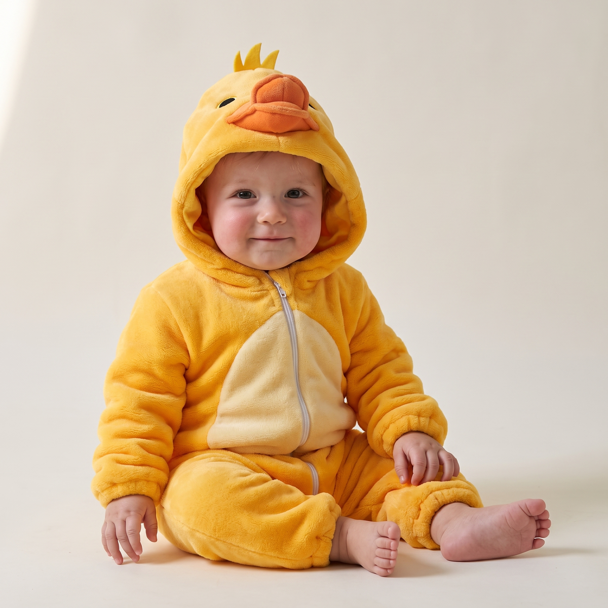 Quacky - Hooded Duck Onesie