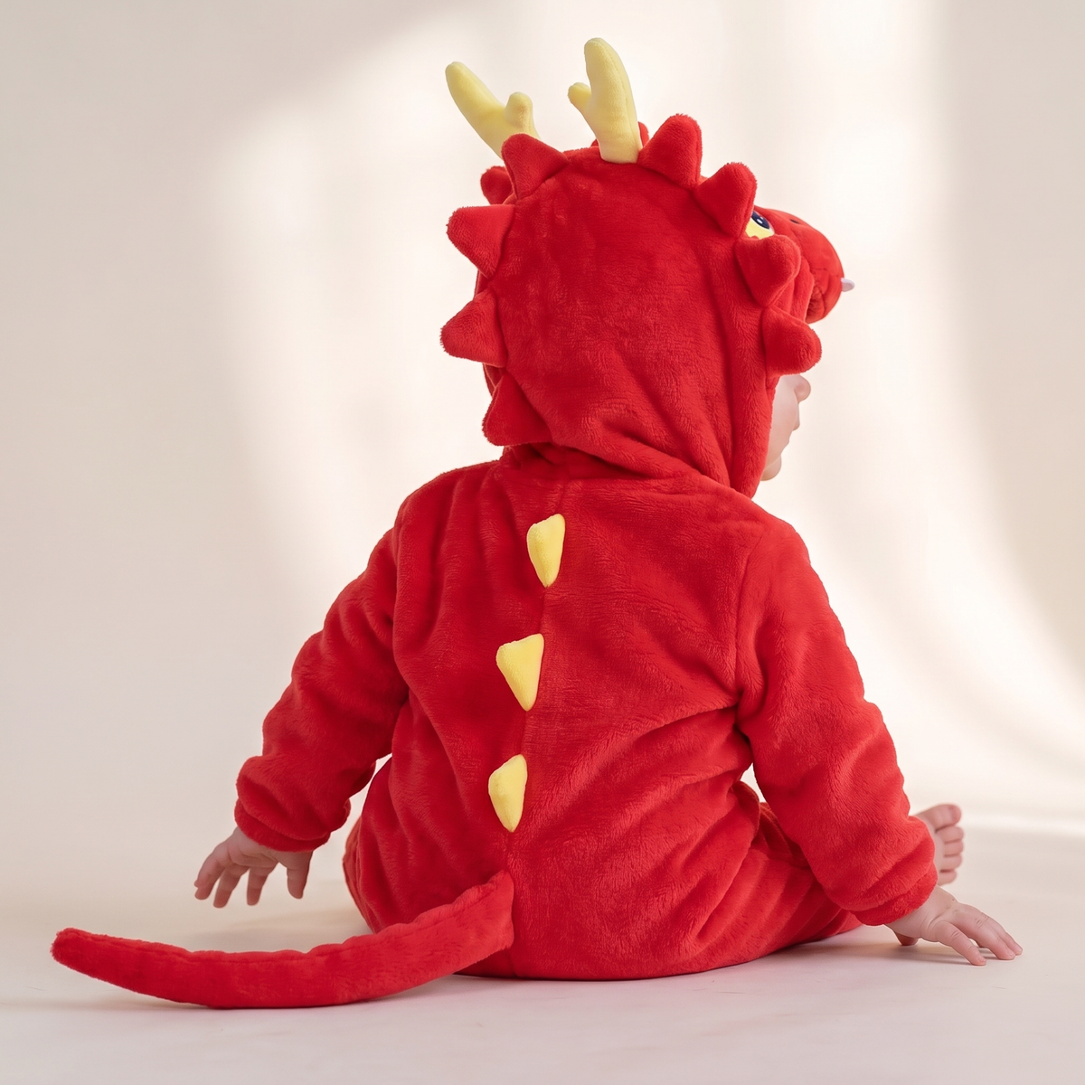 Sparky - Hooded Red Dragon Onesie